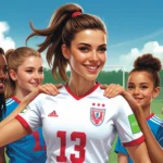 Alessia Russo Inspires Girls Football.