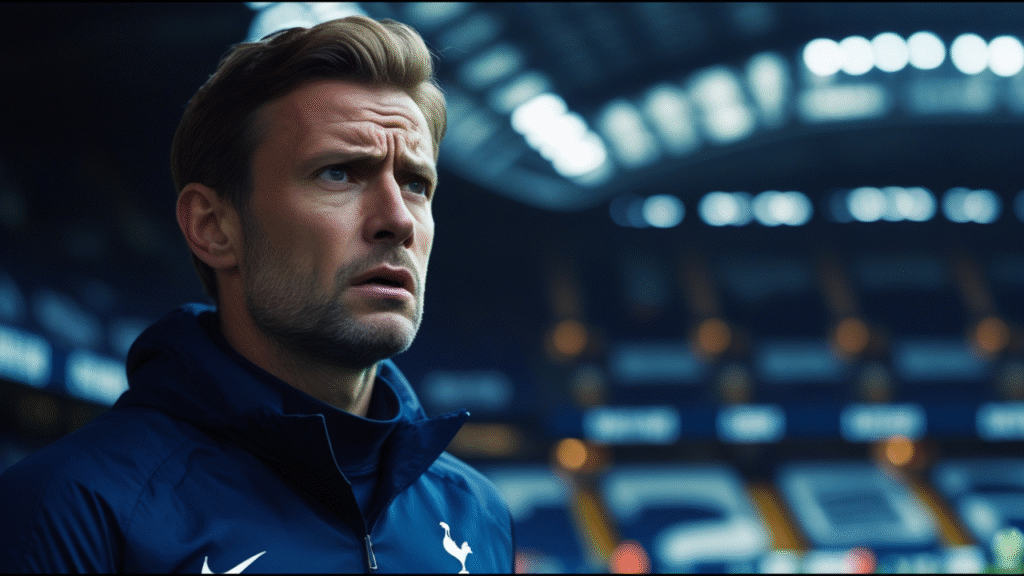 Thomas Frank's Pressure at Spurs against nottingham Forest