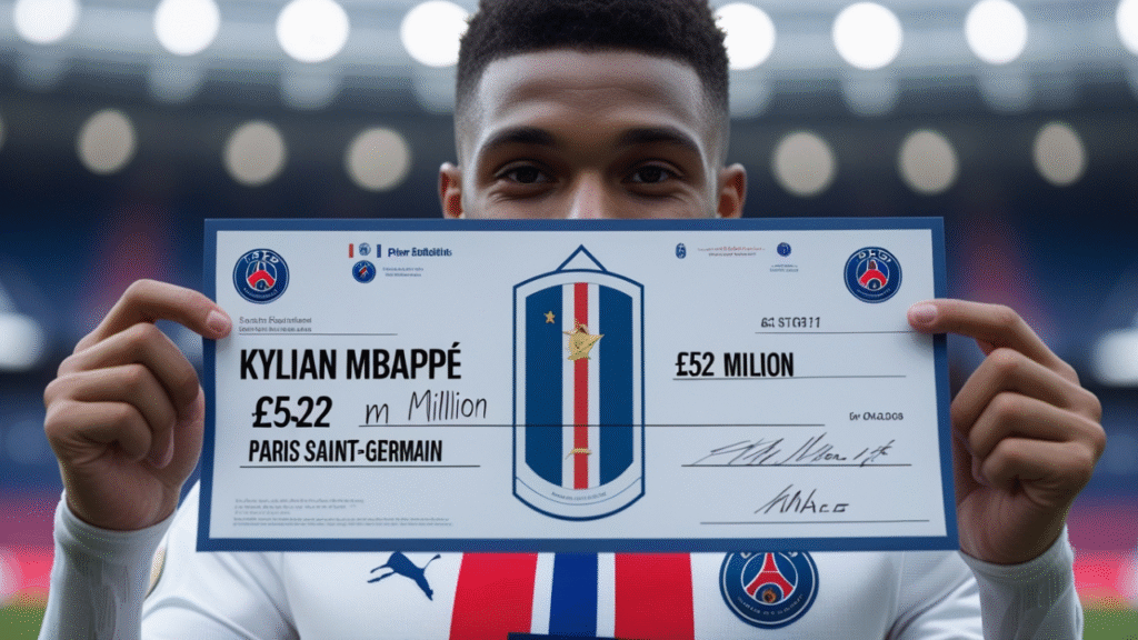 Kylian Mbappé's £52 Million PSG