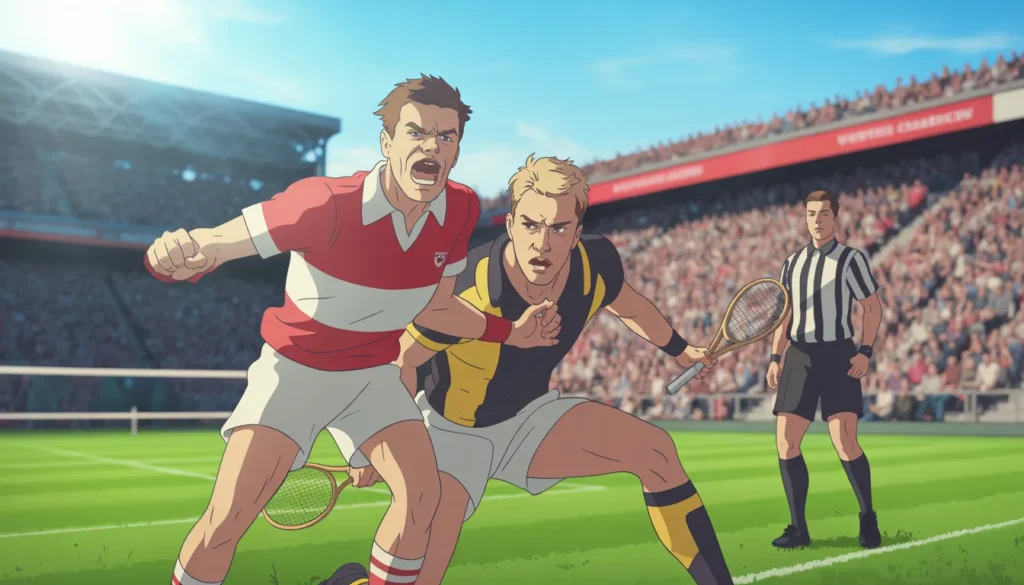 Frank Defends Van de Ven’s Disputed Challenge.